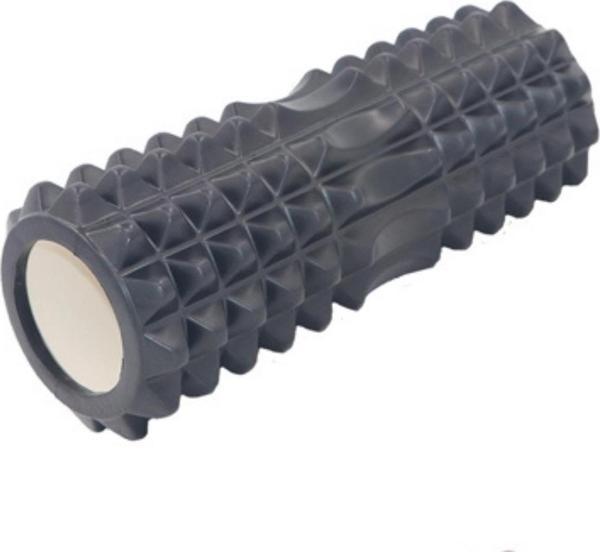 Tırtıklı Foam Roller Denge & Egzersiz Rulosu Siyah Renk - Image 1