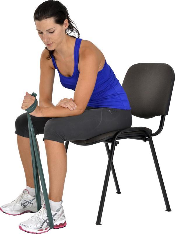 Yoga & Pilates Egzersiz Bandı Yeşil Renk 1 Metre - Image 1
