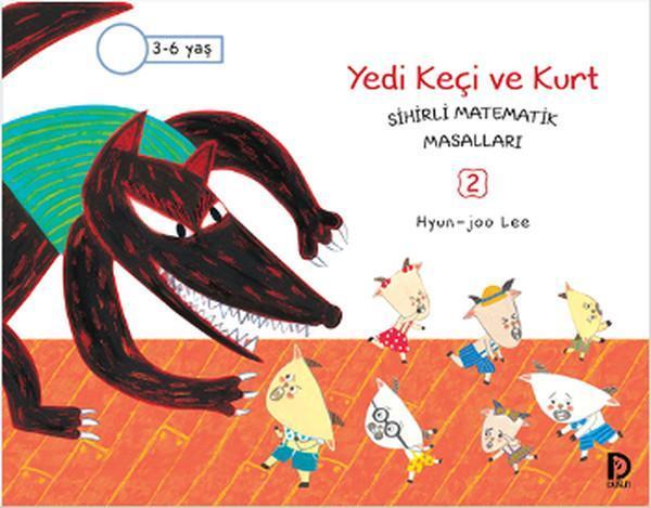 Sihirli Matematik Masalları 2 - Yedi Keçi ve Kurt - Düşün Yayınevi - Image 1