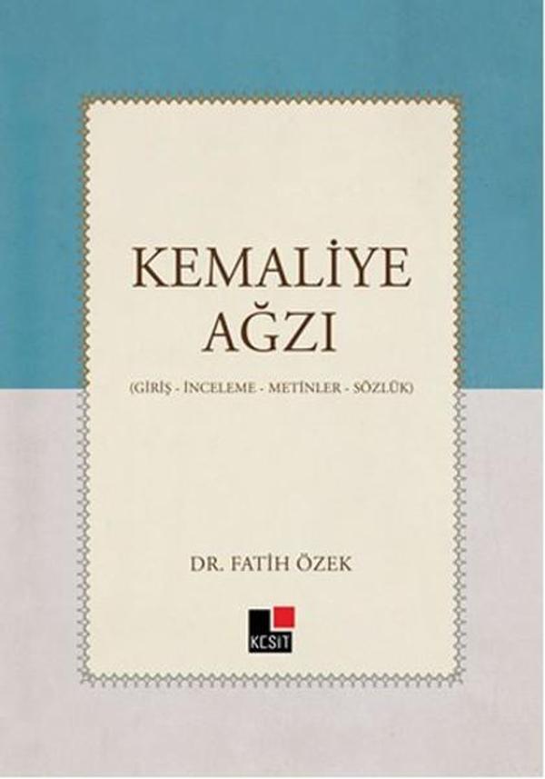 Kesit Yayınları Kemaliye Ağzı - Kesit Yayınları - Image 1