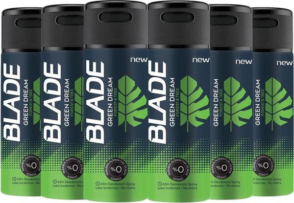 Blade Green Dream Deodorant 6x150ml - Image 1