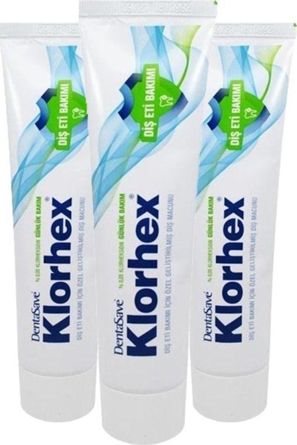 Dentasave Klorhex Diş Macunu Günlük Bakım 75 Ml X 3 - Image 1