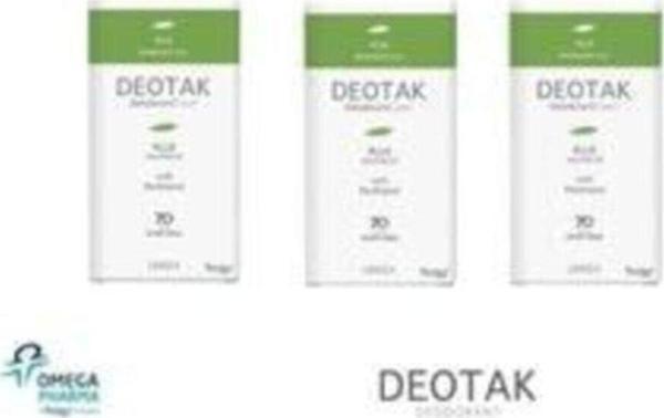 Deotak Krem Deodorant Plus 35 ml X 3 Adet - Image 1