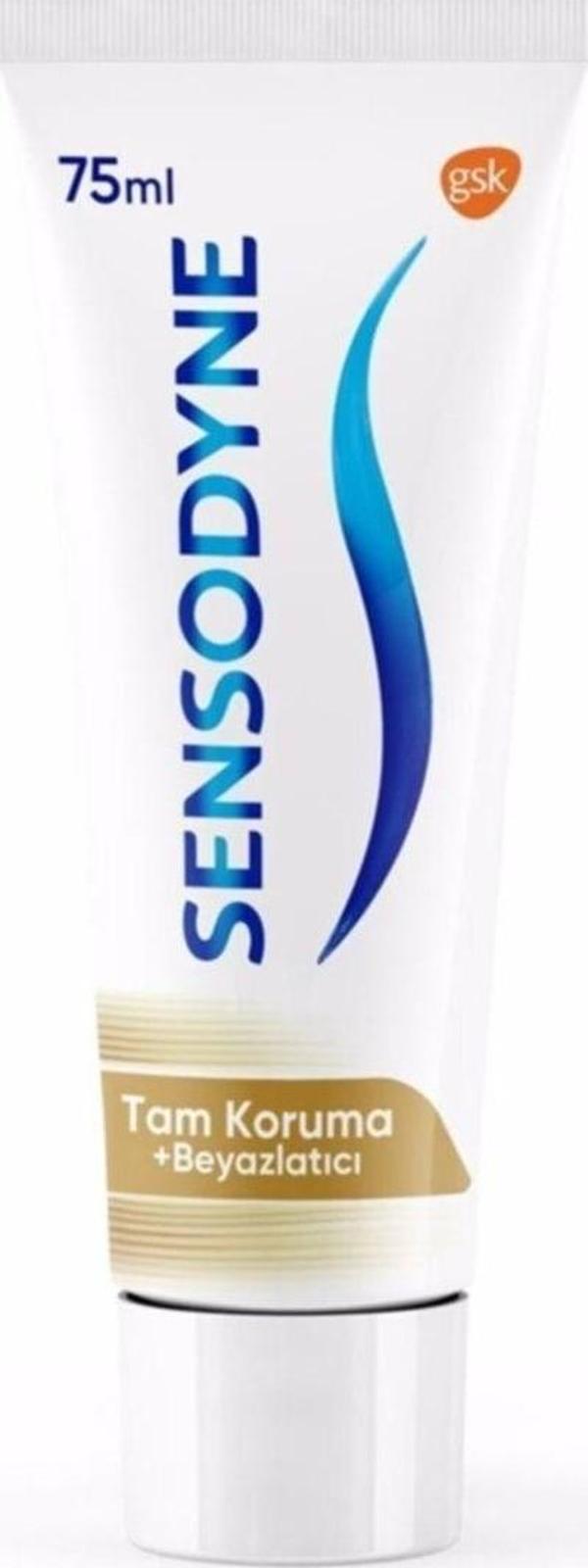 Sensodyne Tam Koruma Ve Beyazlatıcı Diş Macunu 75 Ml  Diş Macunu - Image 1