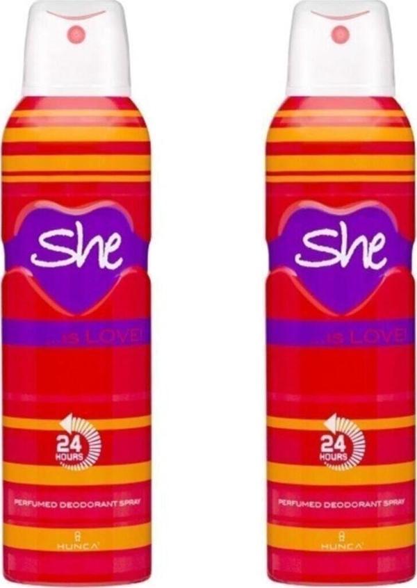 She Is Love Kadın Deodorant 150ml 2li Set - Image 1