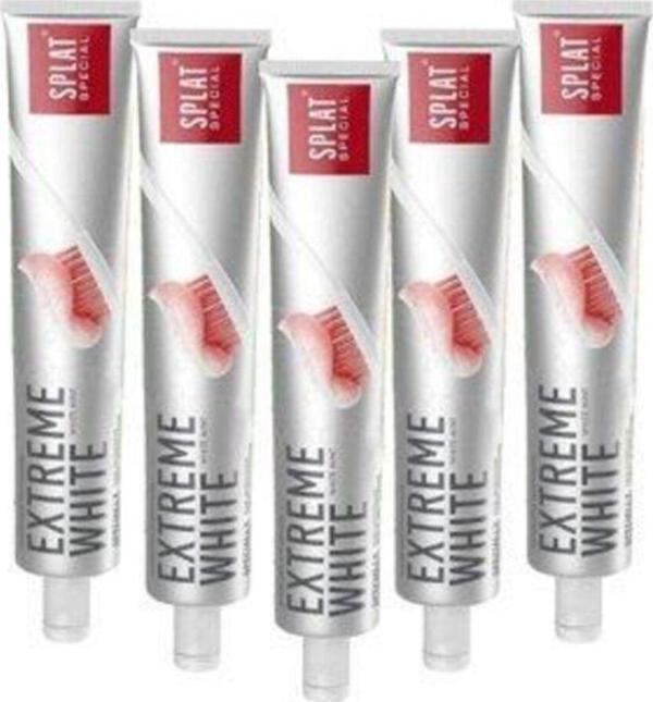 Splat Extreme White Diş Macunu 75 Ml * 5 Adet - Image 1