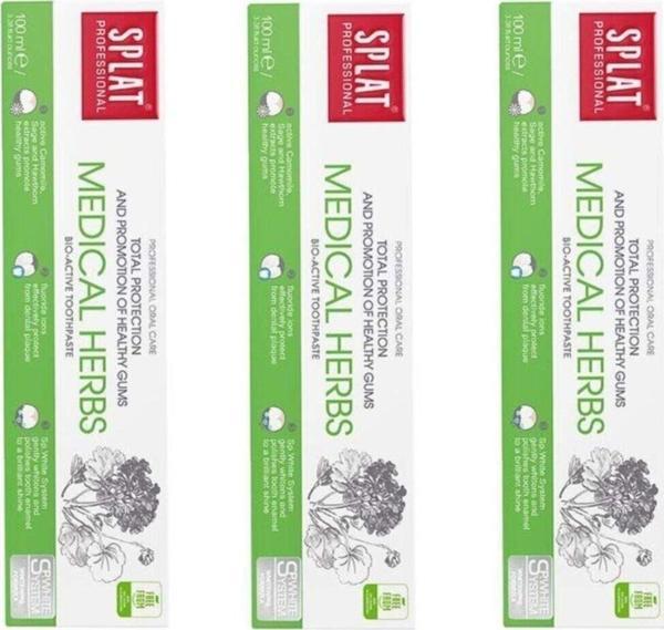 Splat Medical Herbs Diş Macunu 100 Ml 3 Adet - Image 1