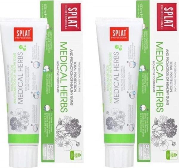 Splat Medical Herbs Diş Macunu 100 Ml X 2 Adet - - Image 1
