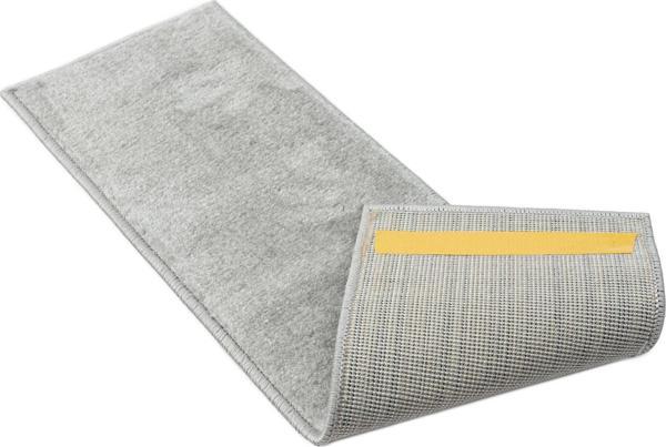 Glary Home GH13A-GRY1 Düz Desen Kaydırmaz Tabanlı 1'li Merdiven Halısı - Gri - Image 1