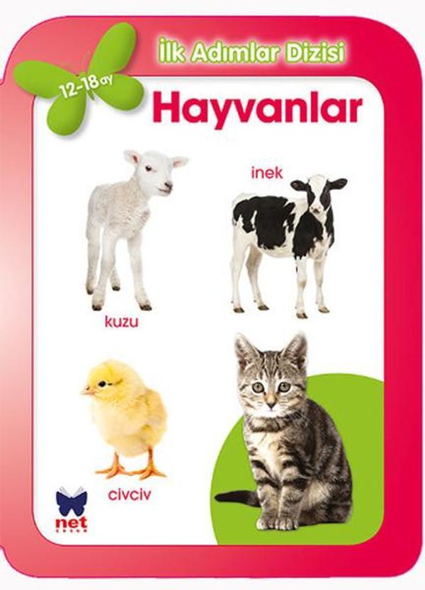 Hayvanlar (12-18 Ay) - Net Çocuk Yayınları Yayınevi - Image 1