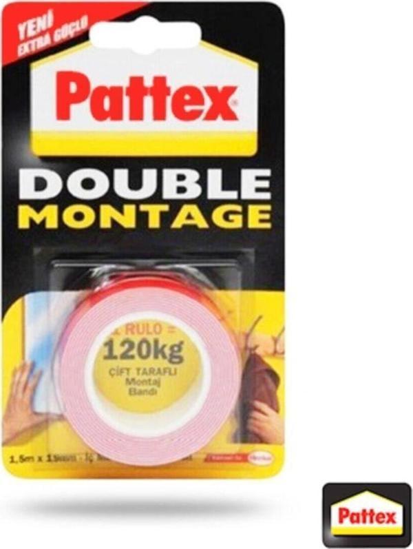 Double Montage Çift Taraflı Montaj Bandı 120 Kg Kapasiteli - Image 1