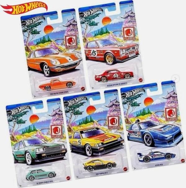 Hot Wheels 5'li Araba Seti - J-Imports HWR57 - Image 1