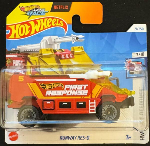 Hot Wheels Tekli Arabalar Runway Res-Q HTC88 - Image 1