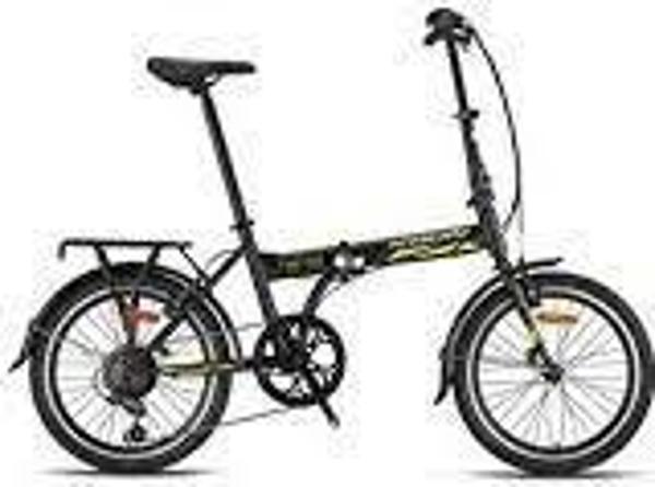 KRON FOLD 4.0 20 JANT KATLANIR BİSİKLET 7 Vites - V.B. - Mat Siyah-Sarı/Gri-24N - Image 1