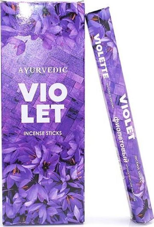Ayurvedıc Vıolet (Hx) Tütsü - Image 1