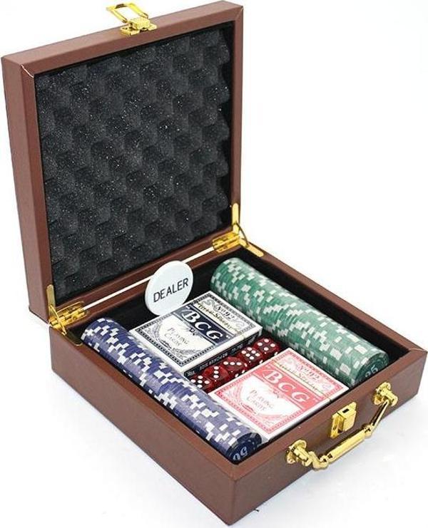 Derili Çantalı 100 Chipli Poker Oyunu Alk1496 - Image 1