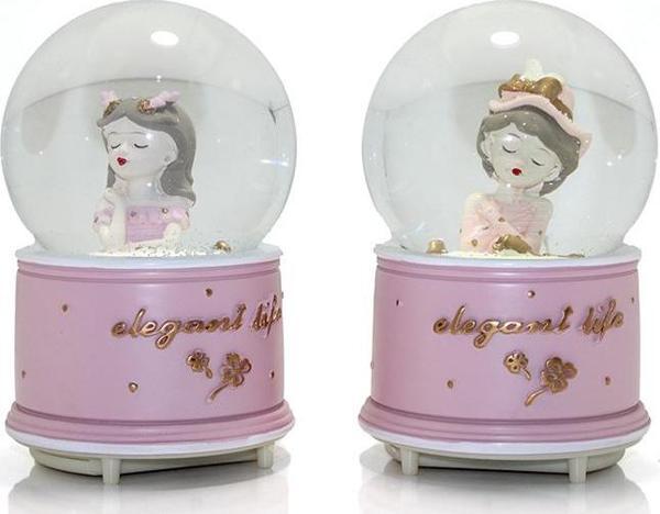 Kar Küresi Işıklı Müzikli Küre 13 Cm ALK278 - Image 1