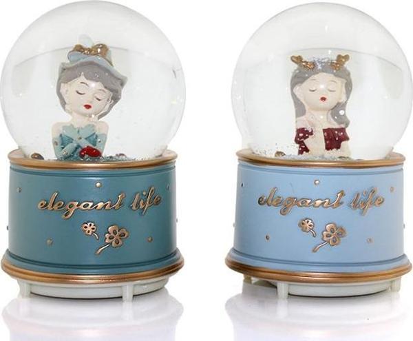 Kar Küresi Işıklı Müzikli Küre 13 Cm ALK280 - Image 1