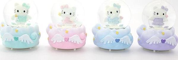 Küçük Hello Kitty Işıklı Kar Küresi 10 Cm Alk1852 - Image 1