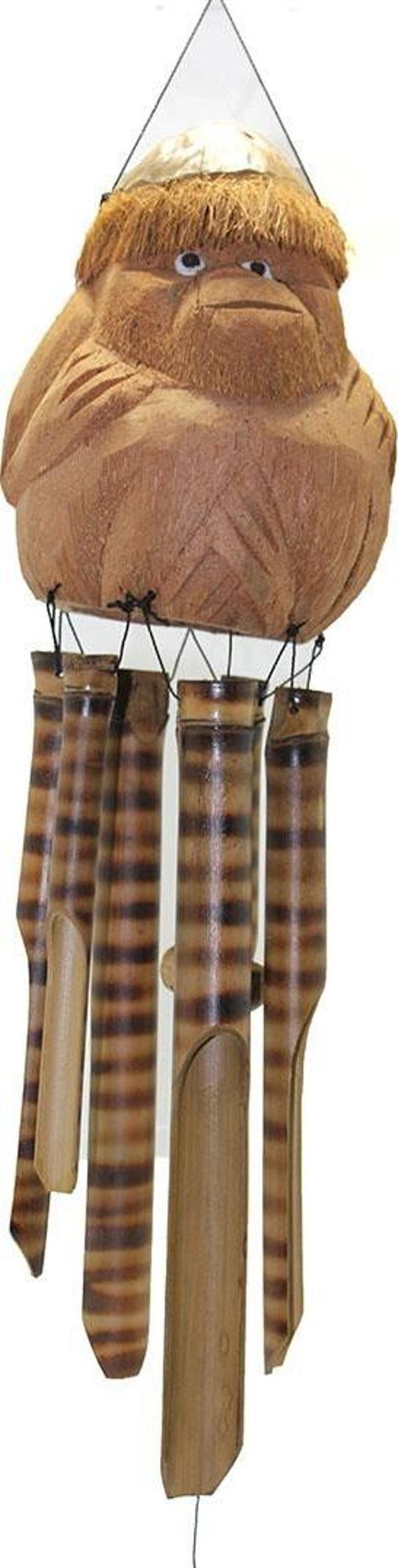 Maymunlu Bambu Rüzgar Çanı No:2 - Image 1