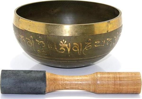 Meditasyon Çanı Yoga Çanı Tibet Çanağı 16 cm KSK194 - Image 1