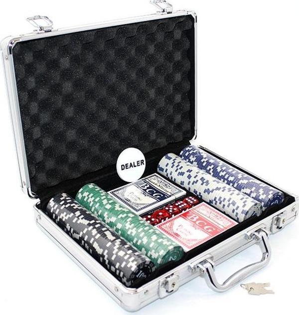 Metal Çantalı 200 Chipli Poker Oyunu Alk1500 - Image 1
