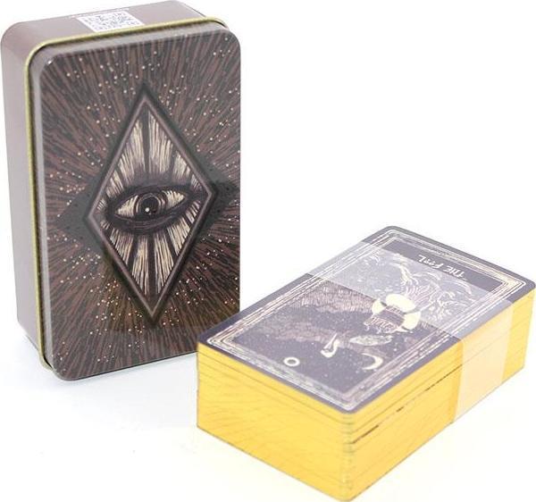 Metal Kutulu Tarot Kartı Alk1355 - Image 1