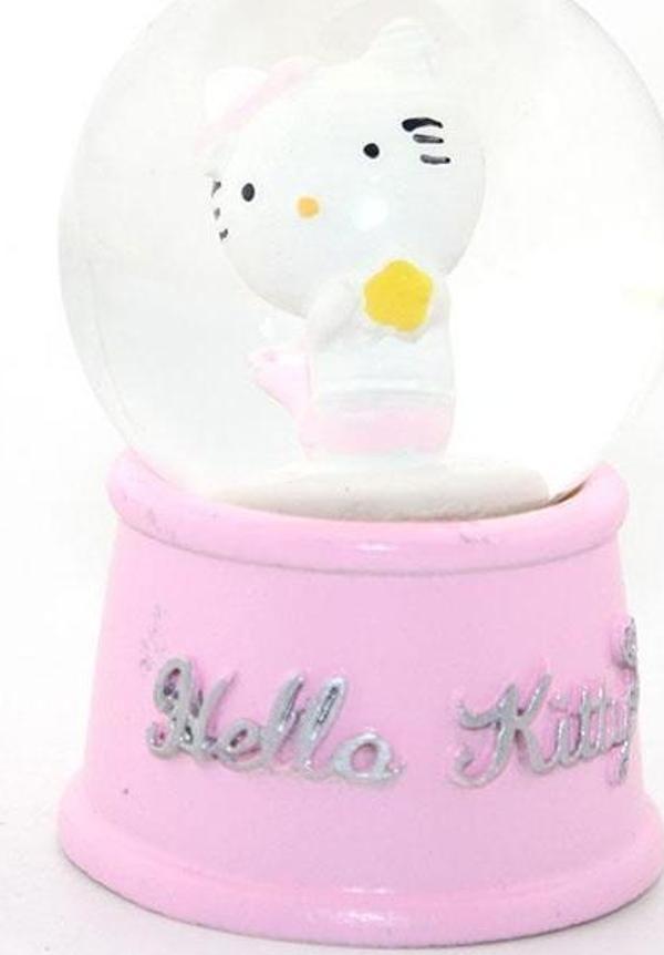 Minik Işıklı Hello Kitty Kar Küresi 7 Cm Alk1774 - Image 1