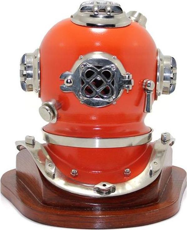 Pirinç Dalgıç Başlığı 30 Cm Turuncu KSK333TURUNCU - Image 1