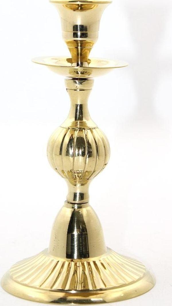 Tekli Pirinç Şamdan 4910 - Image 1
