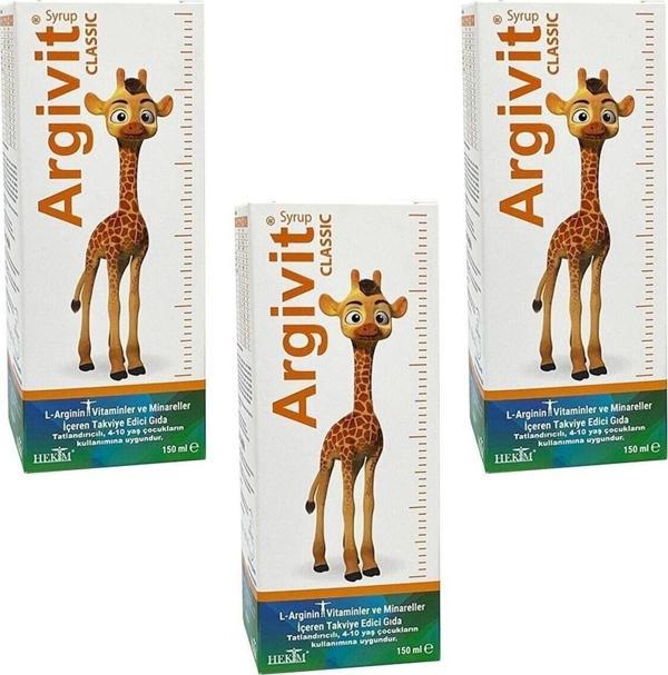 Argivit Multivitamin 150 Ml Şurup 3 Adet - Image 1