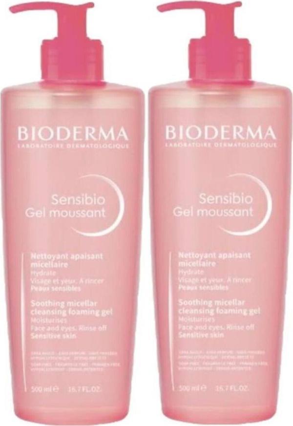 Bioderma Sensibio 500 ml X 2 - Image 1