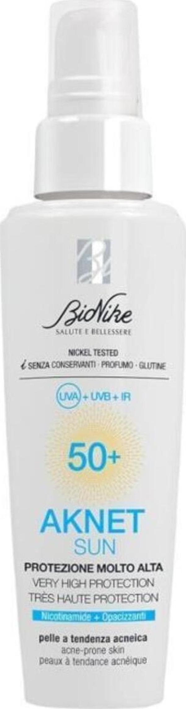 BioNike Aknet Sun 50 Very High Protection 50 ml - Image 1