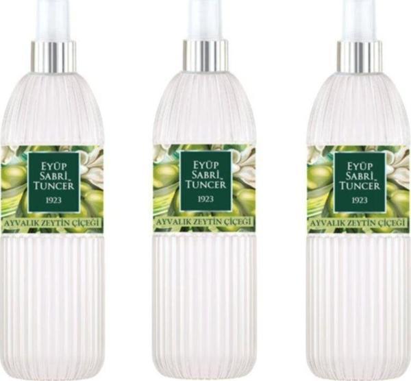 Eyüp Sabri Tuncer Ayvalık Zeytin Çiçeği 150 Ml Sprey Kolonya - Pet Şişe 3 Adet - Image 1