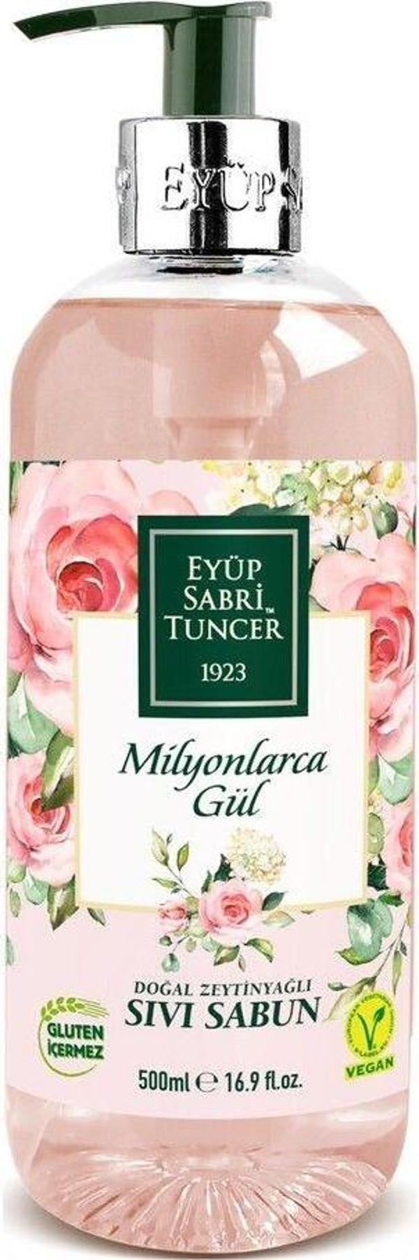 Eyüp Sabri Tuncer Milyonlarca Gül Sıvı Sabun 500 ml - Image 1