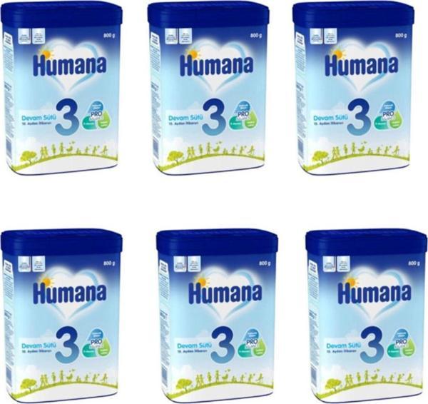 Humana Devam Sütü 3 Numara 6 Paket - Image 1