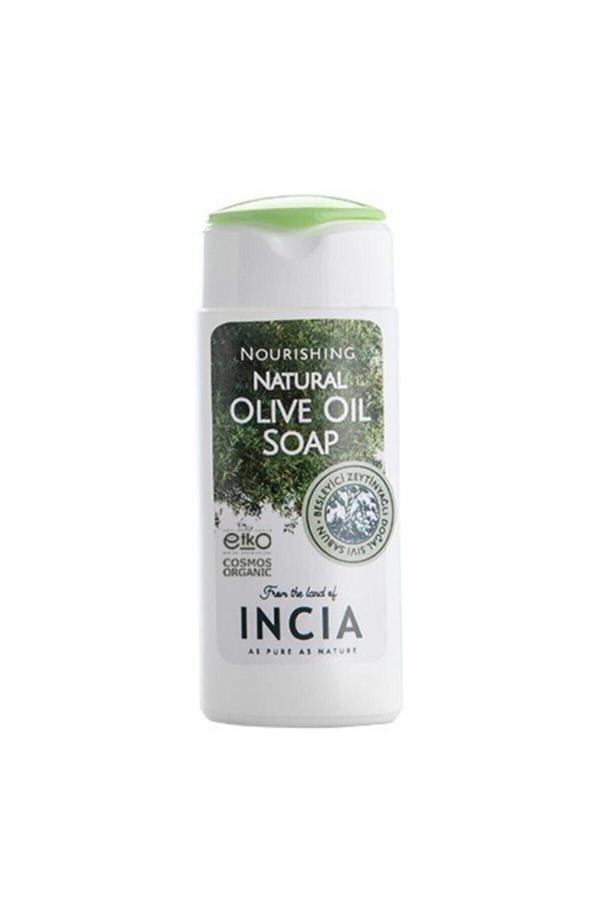 INCIA %100 Doğal Sıvı Kastil Sabunu Besleyici Zeytinyağlı Saf Kastil Sabun Seyahat Boyu 50 ml - Image 1