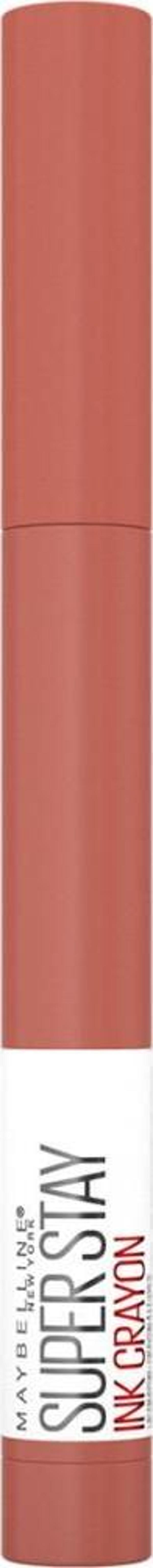 Maybelline New York Super Stay Ink Crayon Kalem Mat Ruj - Spiced Up - 100 Reach High - Image 1