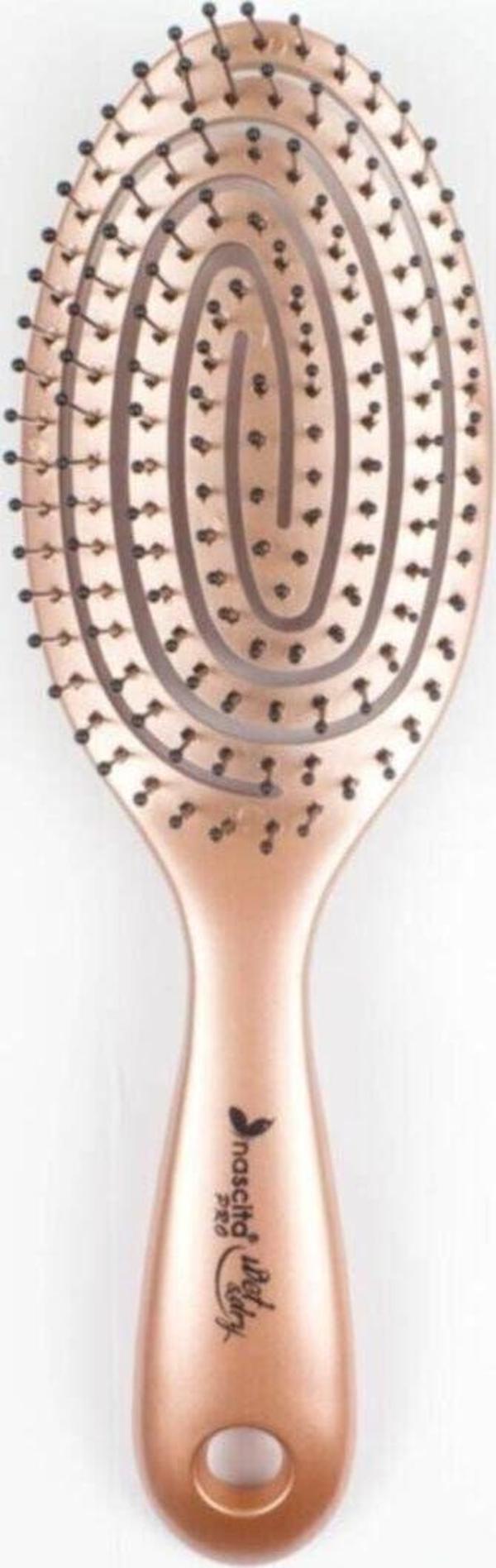 nascita Pro Üç Boyutlu Oval Saç Fırçası -kahverengi - Image 1