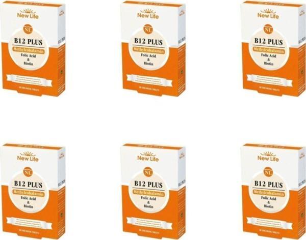 New Life B12 Plus 6 Kutu 60 Tablet - Image 1
