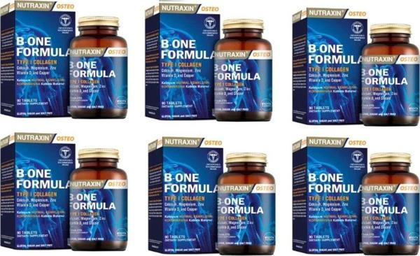 Nutraxin B-one Formula 90 Tablet X6 Adet - Image 1