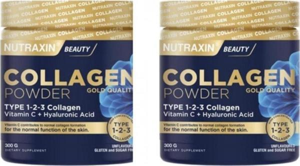 Nutraxin Collagen Powder Gold Quality 300 Gr 2 Kutu - Image 1