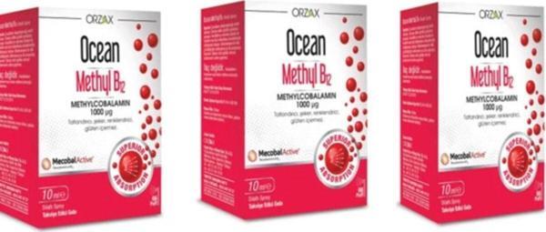 Ocean Methyl B12 10 ml Sprey 3 Kutu Takviye - Image 1