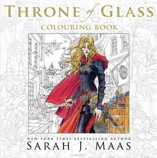 The Throne of Glass Colouring Book - Bloomsbury - Image 1