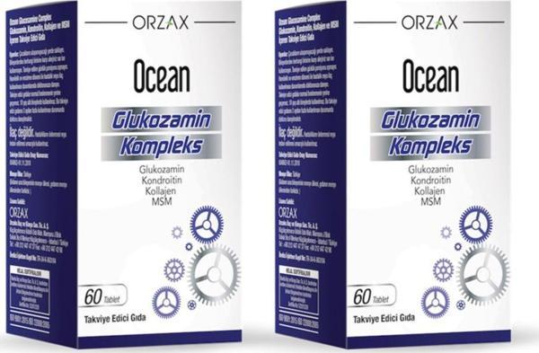 Ocean Glukozamin Kompleks 60 Tablet x 2 - Image 1