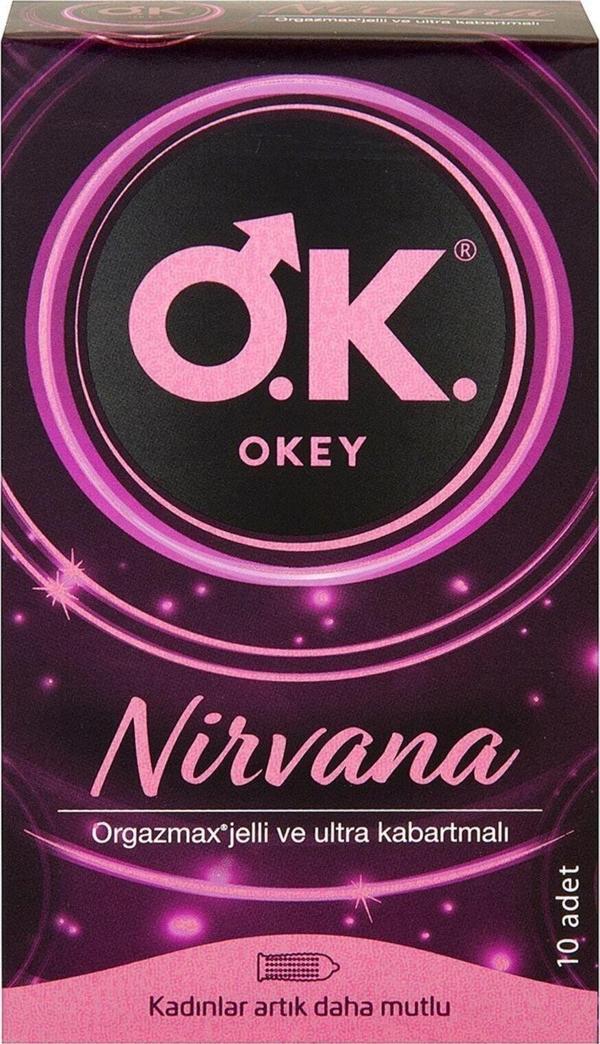 Okey Nirvana Prezervatif 10'lu - Image 1
