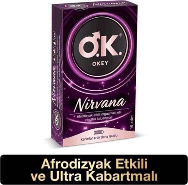 Okey Nirvana Prezervatif 10'lu 2 Adet - Image 1