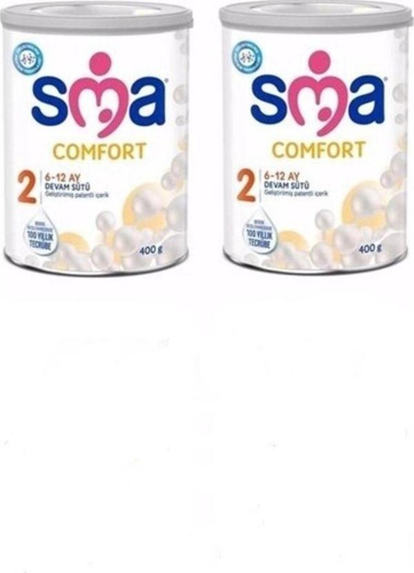 SMA 2 Bebek Devam Sütü Comfort 400 gr X 2 Adet - Image 1