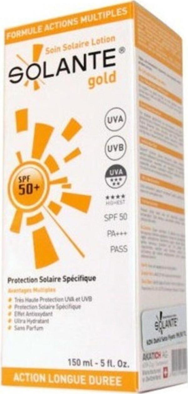 Solante Gold Spf50+ Güneş Koruyucu Losyon 150ml - Image 1