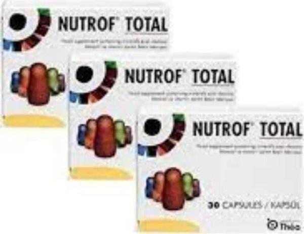 Thea Nutrof Total 30 Kapsül - 3 Adet - Image 1